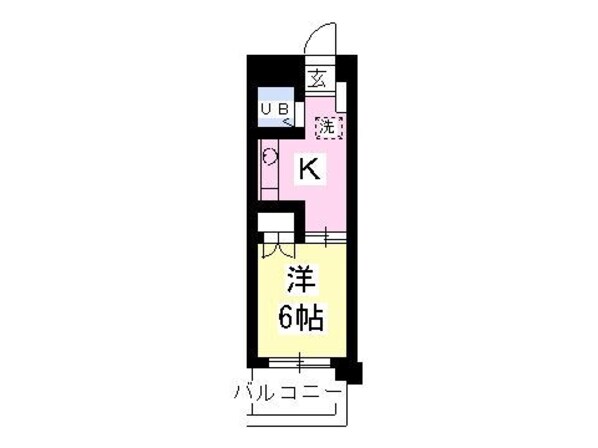 メゾンドール大山の物件間取画像